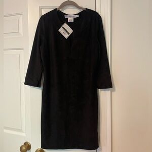 Gretchen Scott Vegan Suede Shift Dress